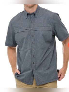 GameGuard Gun Metal Shirt Lightweight Outdoor Size XL